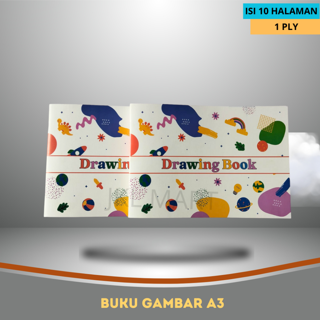 A3 DRAWING BOOK, THICK, หนังสือแบบวาดคุณภาพ