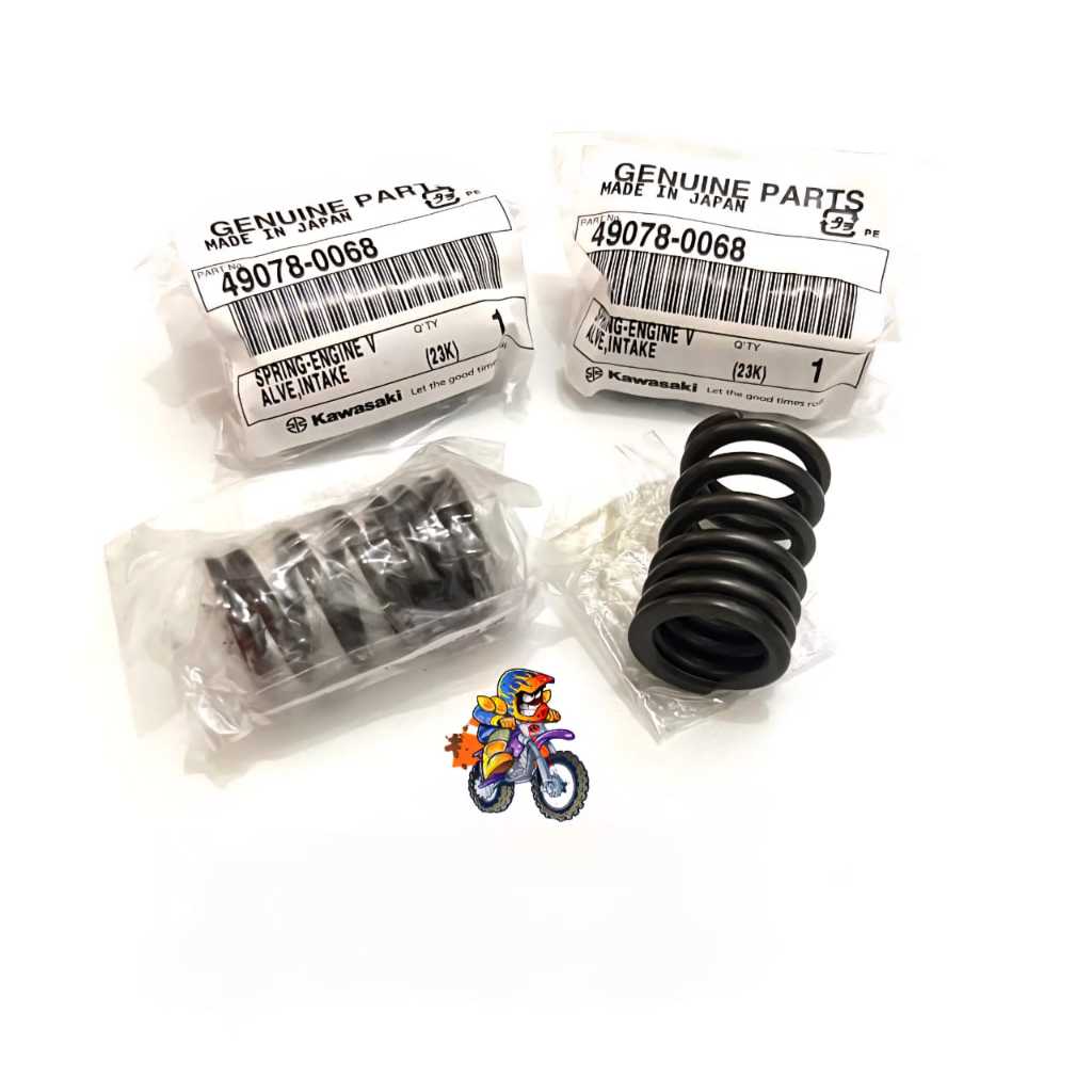 ZX6R วาล์วไอดี SPRING ZX6R (SINGLE / 01 PC) ORIGINAL KAWASAKI 49078-0068