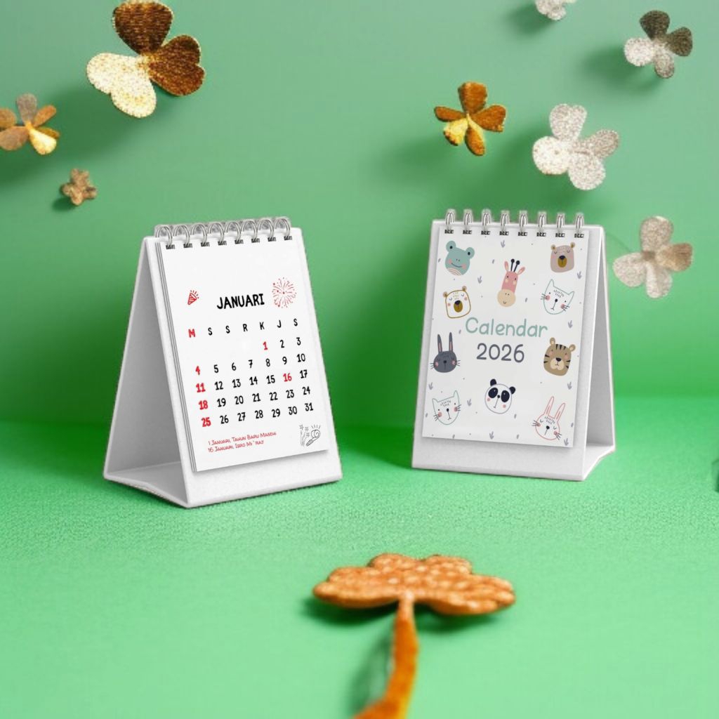 ปฏิทิน รุ่นใหม่ 2026/ปฏิทิน 2026/ปฏิทินตั้งโต๊ะ 2026/ปฏิทินจิ๋ว 2026/ปฏิทินตั้งโต๊ะมินิ 2026
