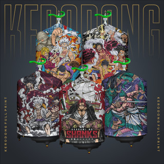 Kerodong Murai Full Printing ONE PIECE V1 No. 1, 2, 3 - Sangkar Burung Premium Motif Anime