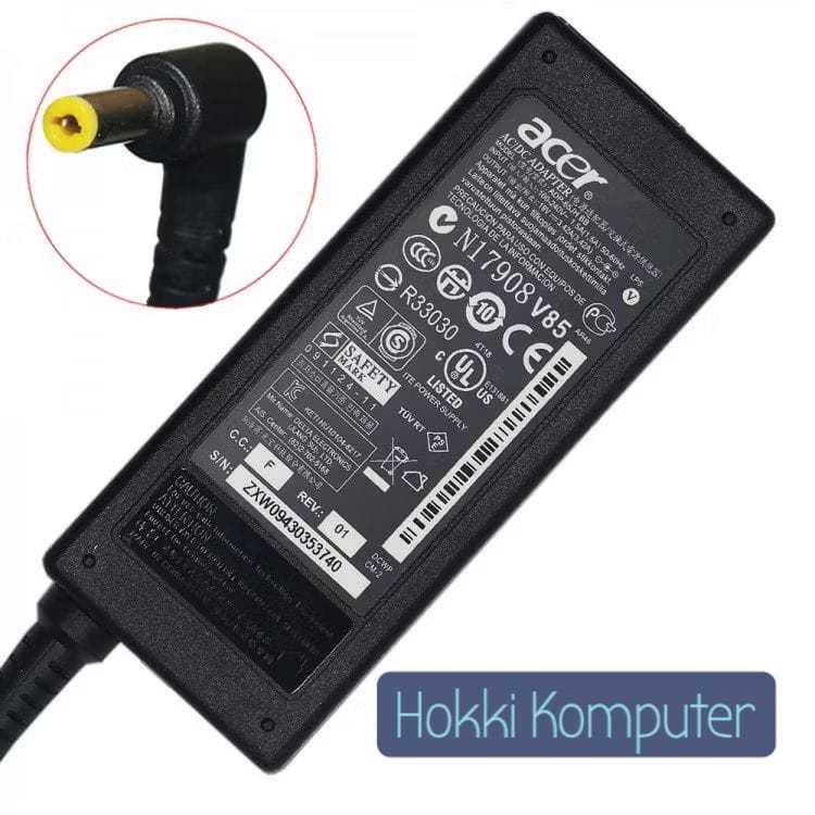 Acer Charger Adapter ปลั๊กสีเหลือง 4739 4738 4741 4750 4736 4752 4740 4752 4750 4745 4743 4736 4253 