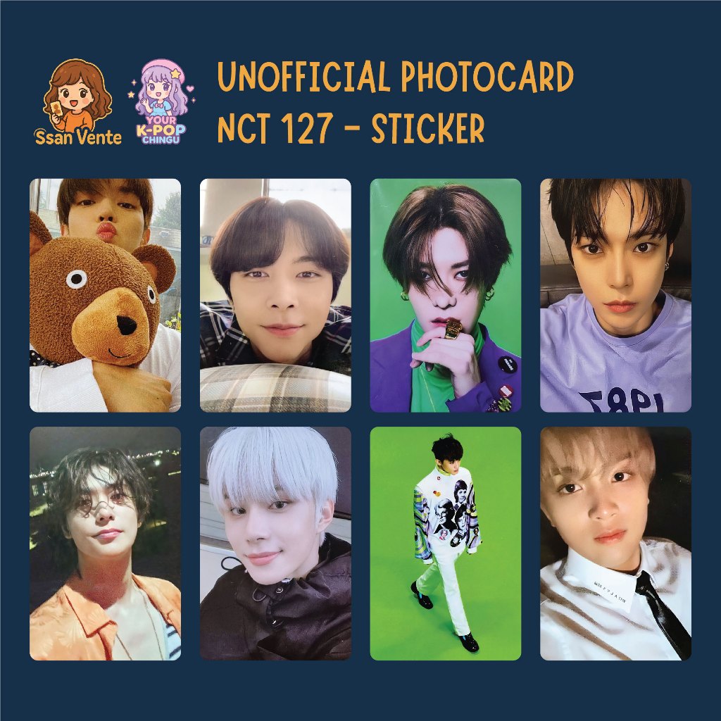 [UNOFFICIAL PHOTOCARD] NCT 127 - สติ๊กเกอร์