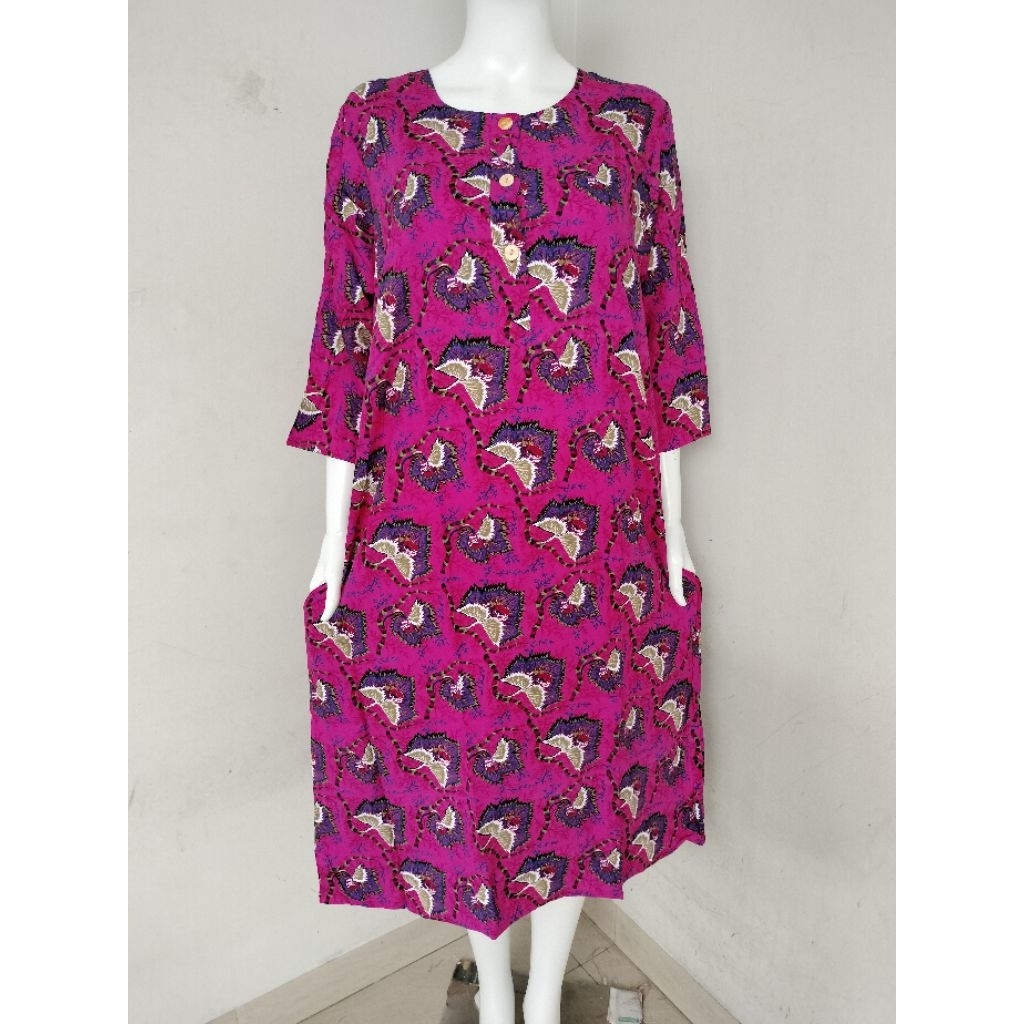 JESS JESS JESS || KUDA MAS DRESS 3/4 SLEEVE LD 114CM/ DS 19 Kb 367