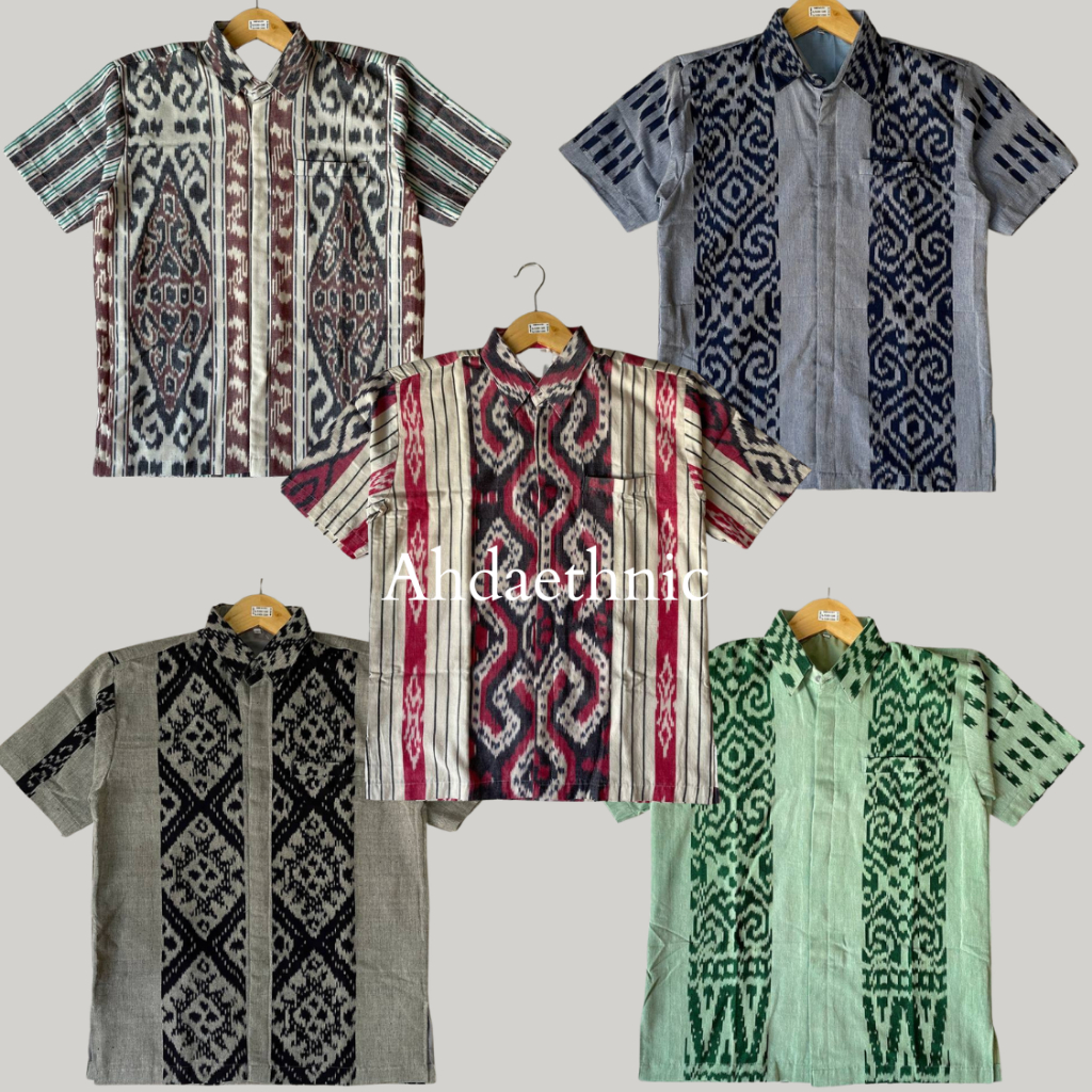 KEMEJA AKASA SERIES WOVEN SHIRT / ETHNIC WOVEN SHIRT / เสื้อบาติก / เสื้อ WEDDING