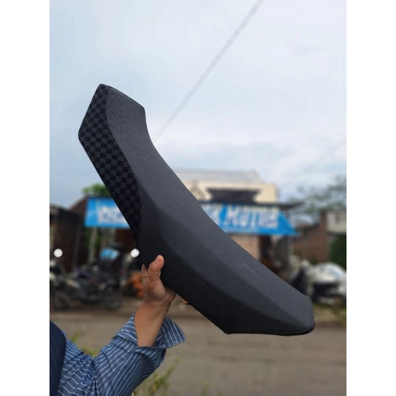 ที่นั่ง rx king bandung สไตล์ prahu coak ต้นขา mix หมากรุก 3D - ที่นั่ง yamaha rx king THIVE SET