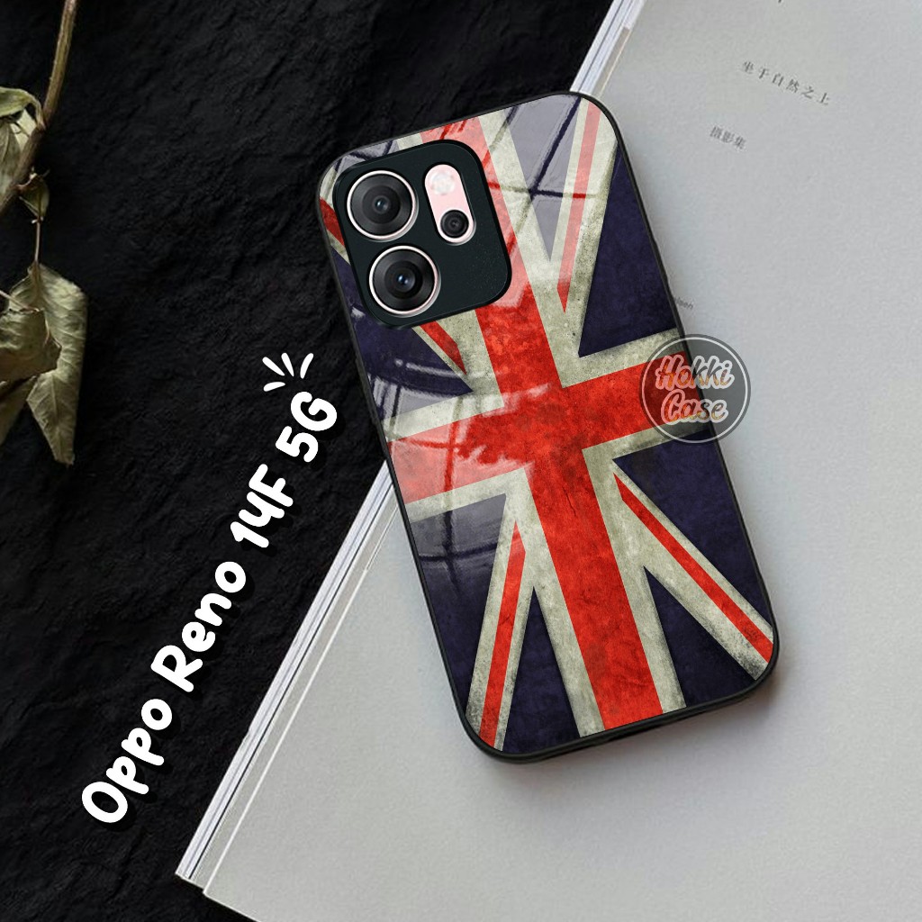 เคสโทรศัพท์ HP Oppo Reno 14F - เคส Oppo Reno 14F 5G Glass Softcase - เคส Oppo Reno 14F - ซิลิโคนสําห