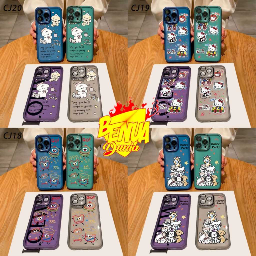 TPU SHINING CARTOON MOTIF VIVO T1 5G V20 V21 4G 5G V21E 4G V23 5G V23E V25 5G V25E V27 5G V27 PRO V2