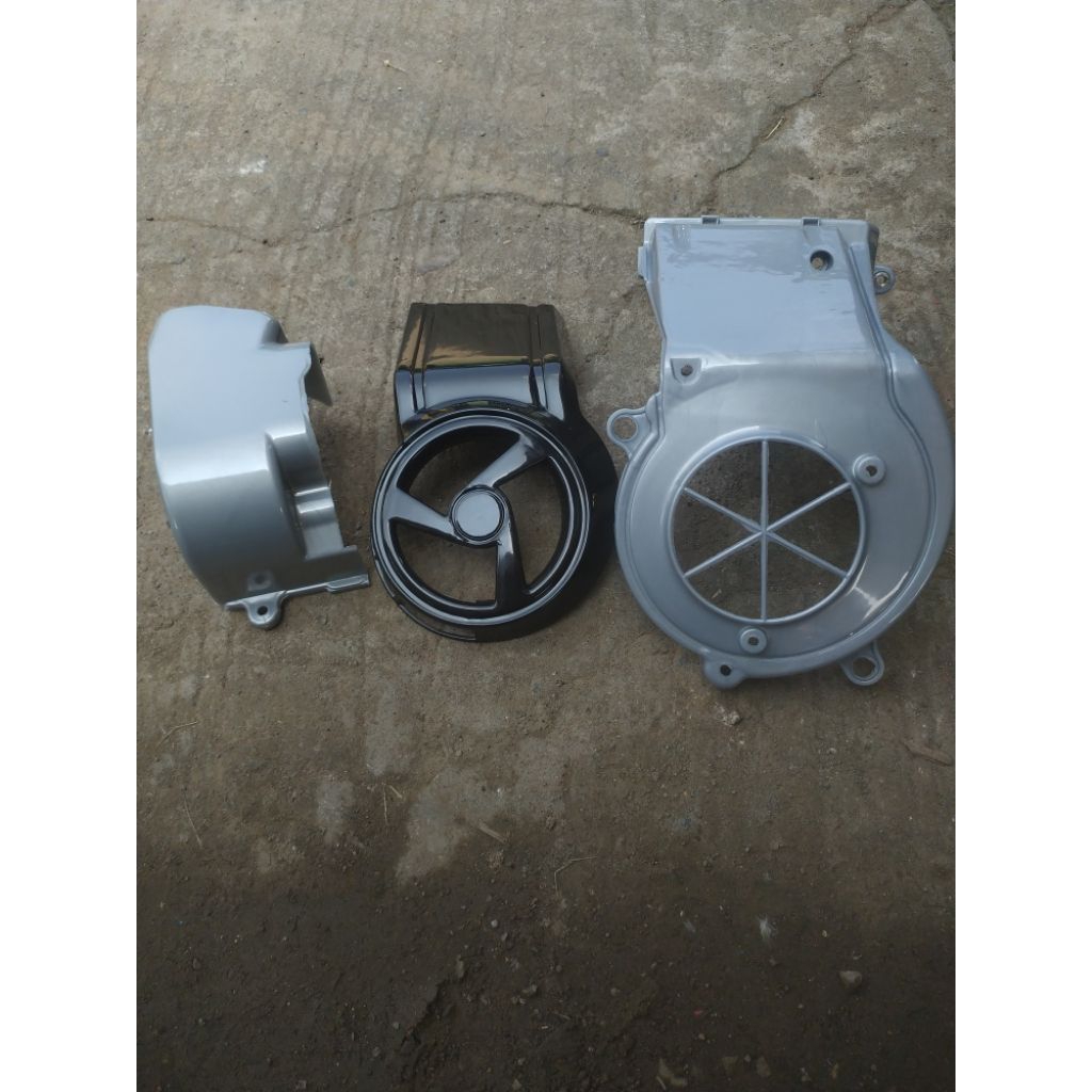 MESIN บล็อกฝาครอบพัดลมเครื่องยนต์ Fiz r fizr force one foz ครบชุดพร้อมติดตั้ง
