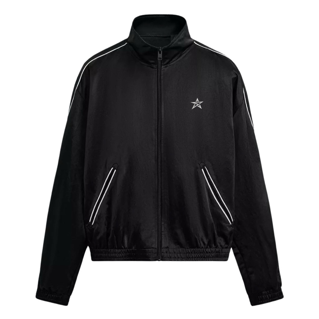 Sai - เสื้อแจ็คเก็ตทํางาน Cafune Boxy Technical Running Jacket เสื้อด้านนอกไนลอน