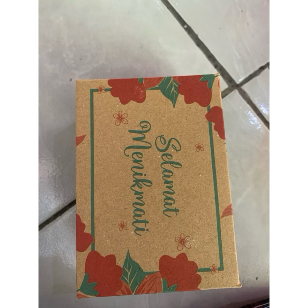 UK SNACK DUS 14x10x7,5 || กล่องเค้ก || MOTIF SNACK DUS ||