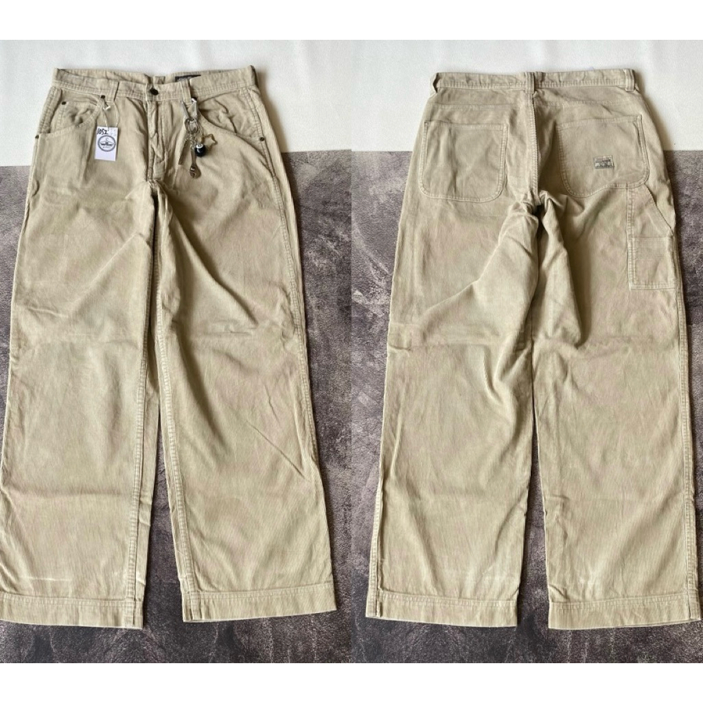 €DD!€ B0W€R CORDUROY WORK WEAR / UTILITY PANTS (รหัส c10552)