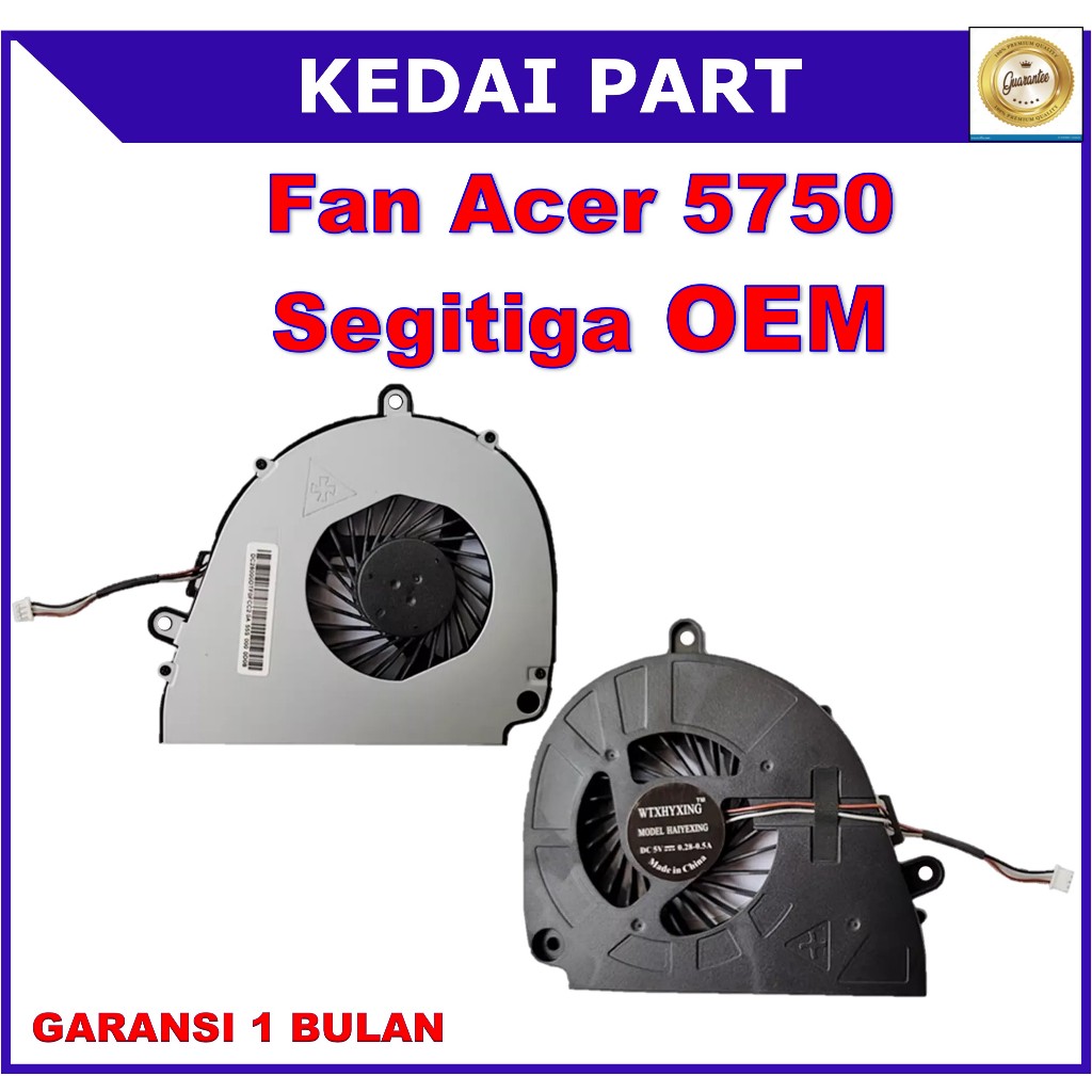 COOLING FAN ACER 5750 5755 5350 5750G 5755G TRIANGLE