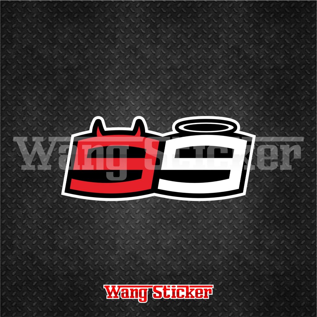 Ipone lorenzo 99 SSS Shell Fox Racing TK racing Glosy สติ๊กเกอร์กันน้ําขวดแล็ปท็อป