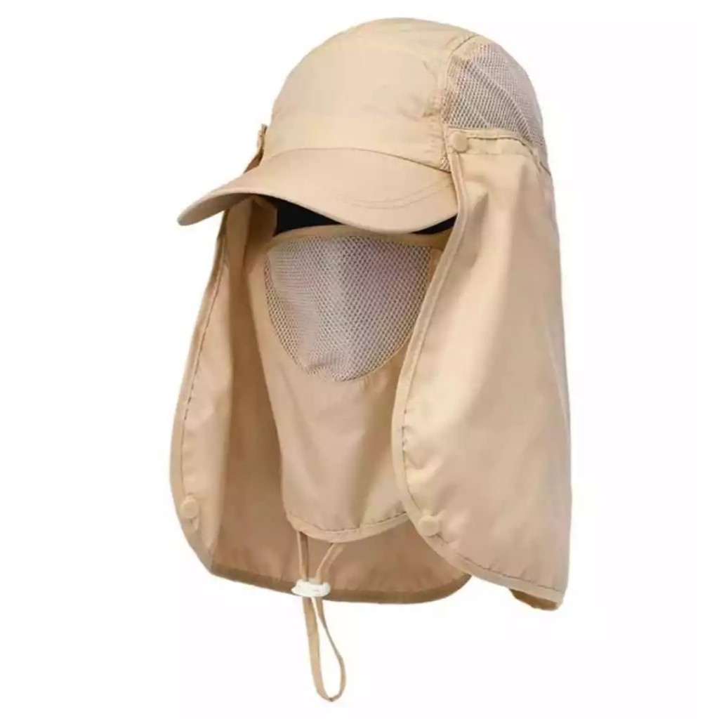 ANTI-UV FISHING HAT OUTDOOR MASK HAT JAPANESE MASK PROJECT HAT