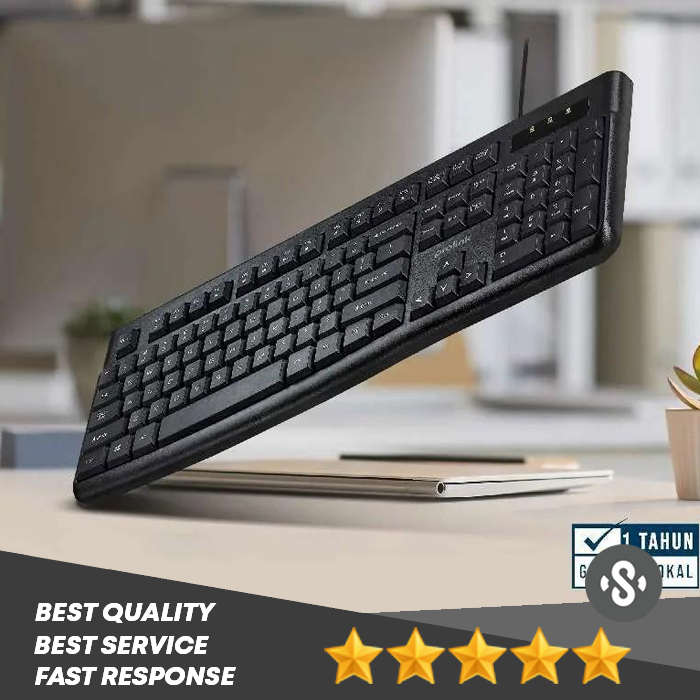 Prolink PKCM-2007 PKCM2007 คีย์บอร์ดมัลติมีเดียแบบมีสาย Prolink