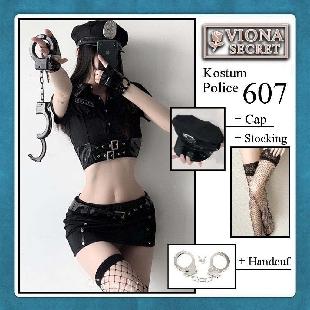 Viona เสื้อผ้าผู้หญิงชุดเครื่องแต่งกายคอสเพลย์ / ธีมชุดราตรี - ตํารวจวาเดน - ตํารวจ - 607