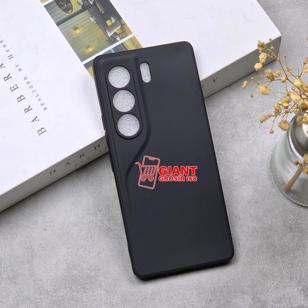 Tecno Camon 40 Pro Tecno Camon 40 4G Macaron Square Black Softcase Candy Macaron / Case Square Black