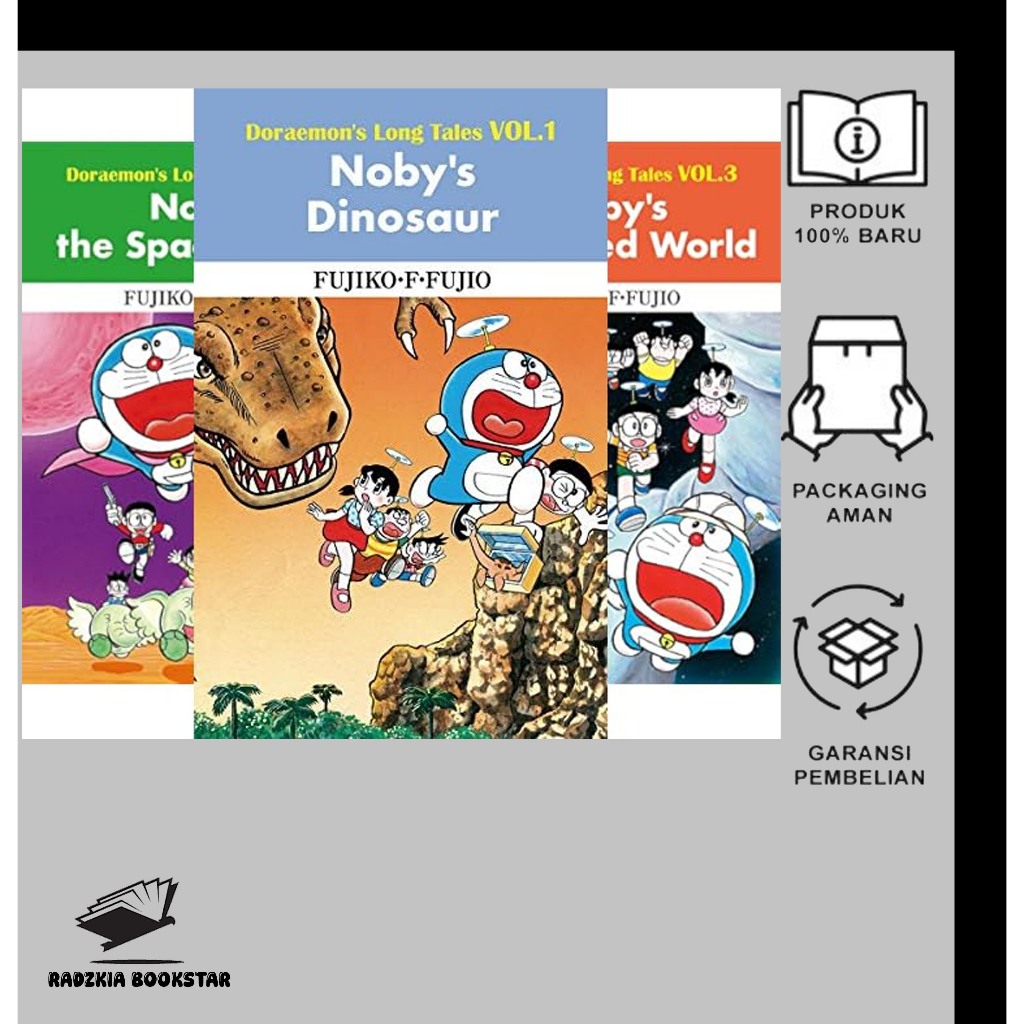 DORAEMON Long Tales Comic (ซีรีส์ 17 เล่ม) (ภาษาอังกฤษ)