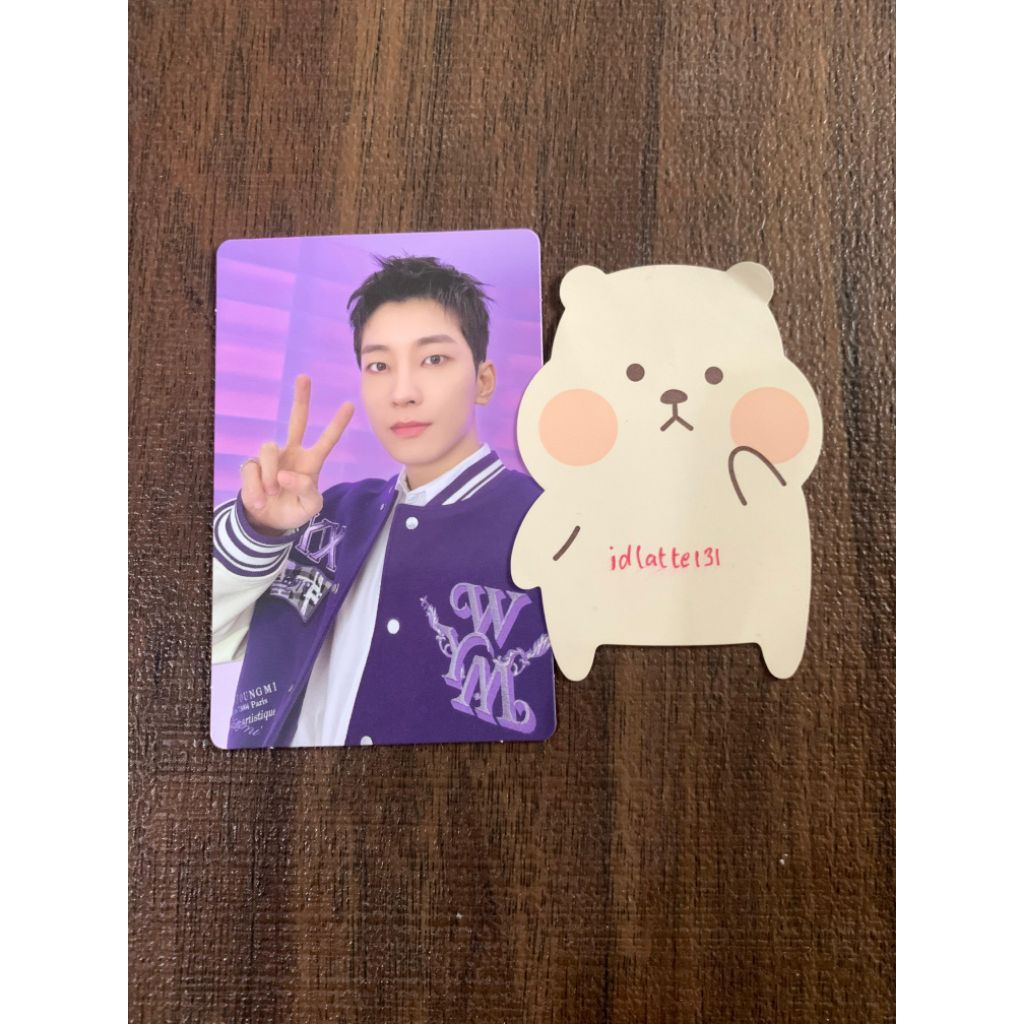 ￼[Ready][READ DESC] SEVENTEEN WONWOO TC FOLLOW TOUR PHOTOCARD