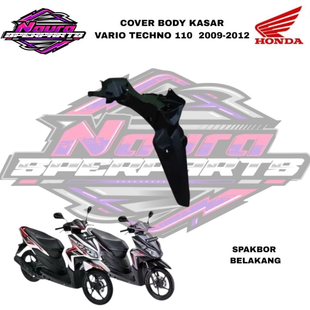 บังโคลนหลัง Honda Vario Techno 110 คาร์บูเรเตอร์ Vario Techno Tecno 110 CBS