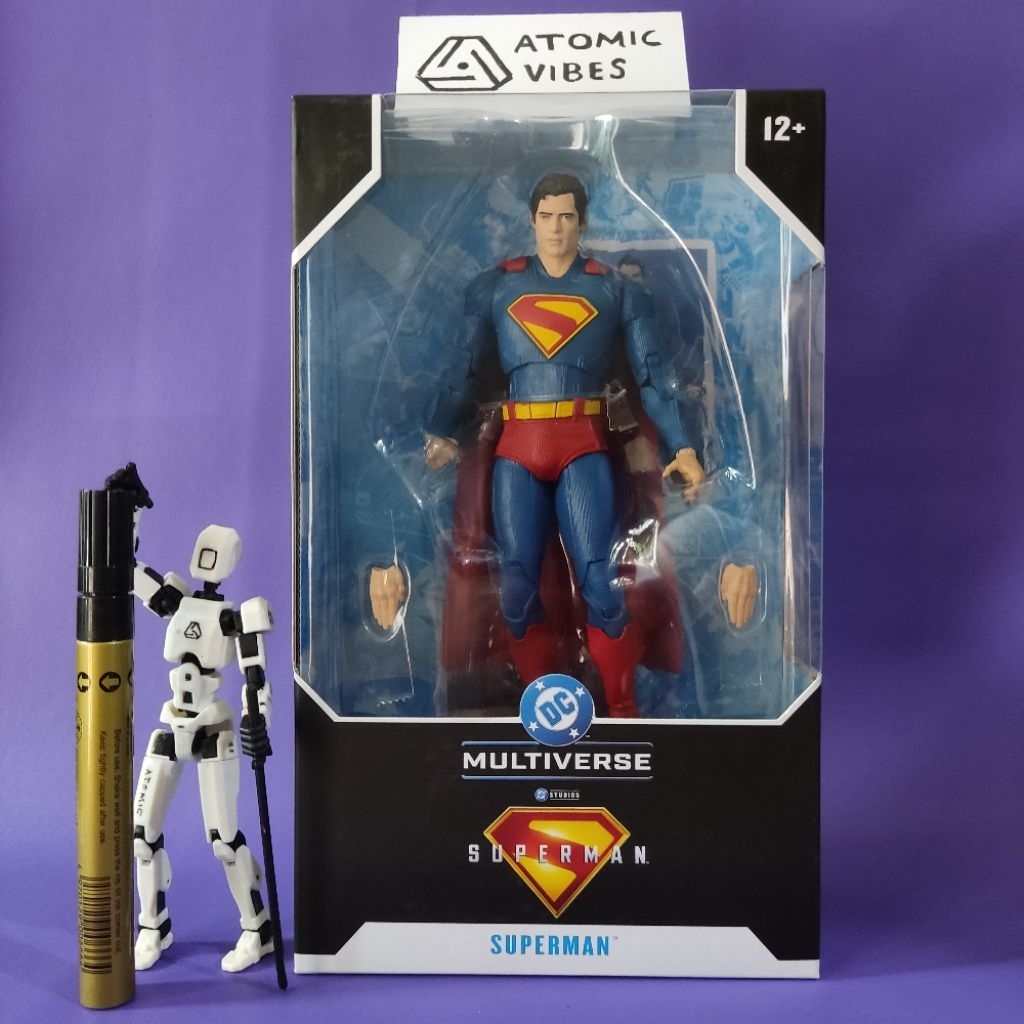 McFarlane Superman Movie 2025 David Corenswet James Gunn 7" ฟิกเกอร์สเกล