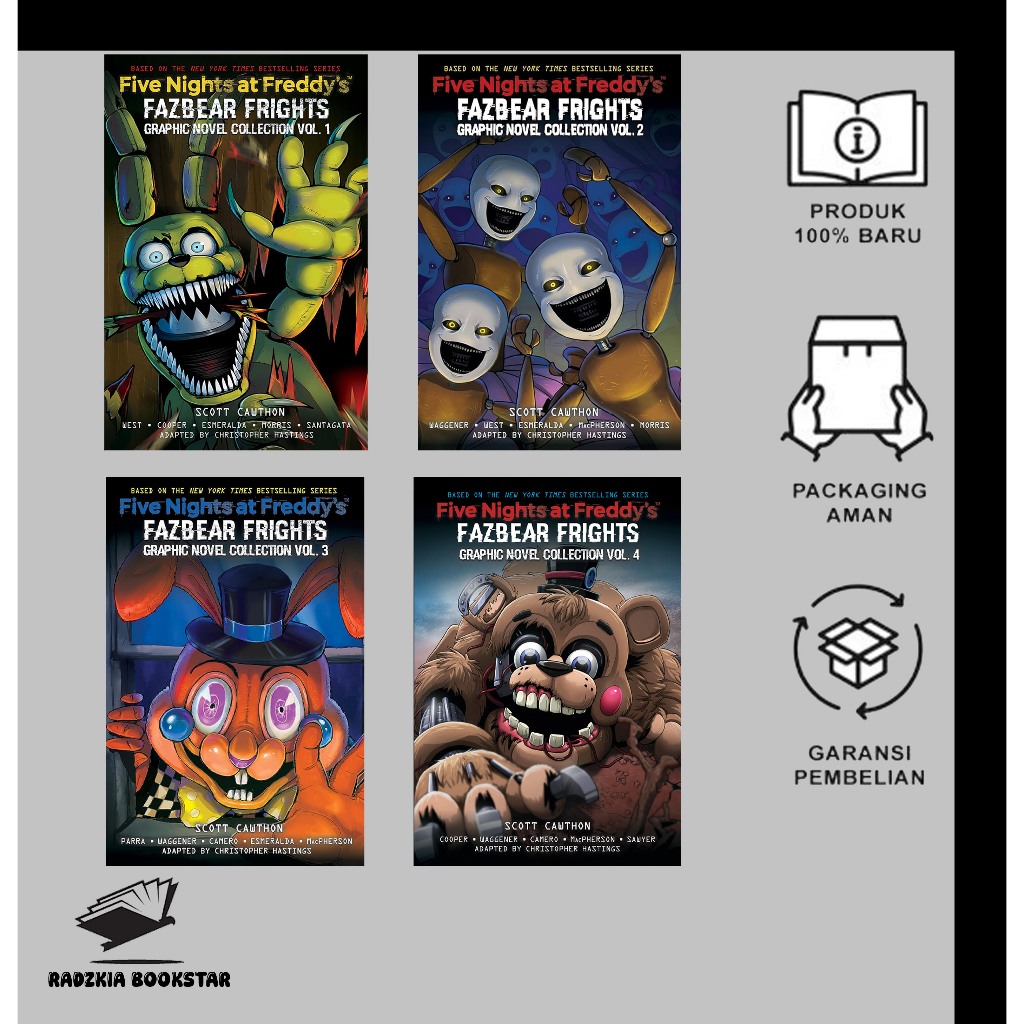 Five Nights at Freddys: Fazbear Frights Graphic Novel Collection