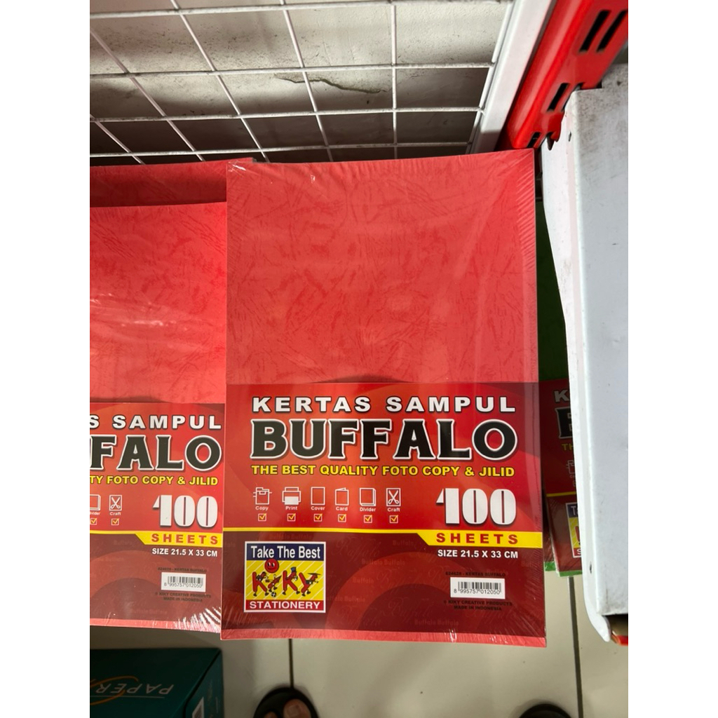 กระดาษควาย F4 100 แผ่น กระดาษแพะคิกี้ ขนาด F4