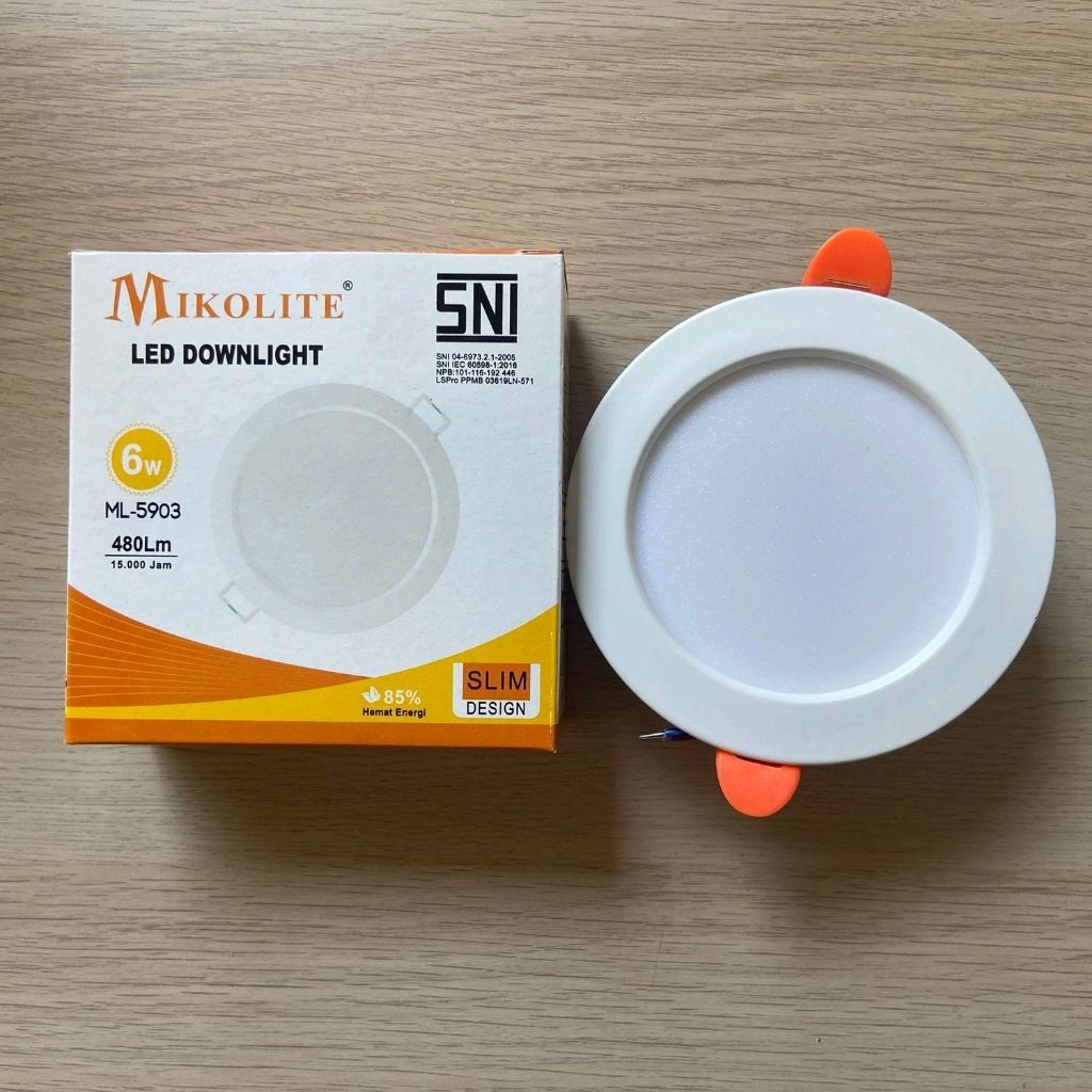 LED PANEL DOWNLIGHT ROUND 6W 12W MIKOLITE ML-5903