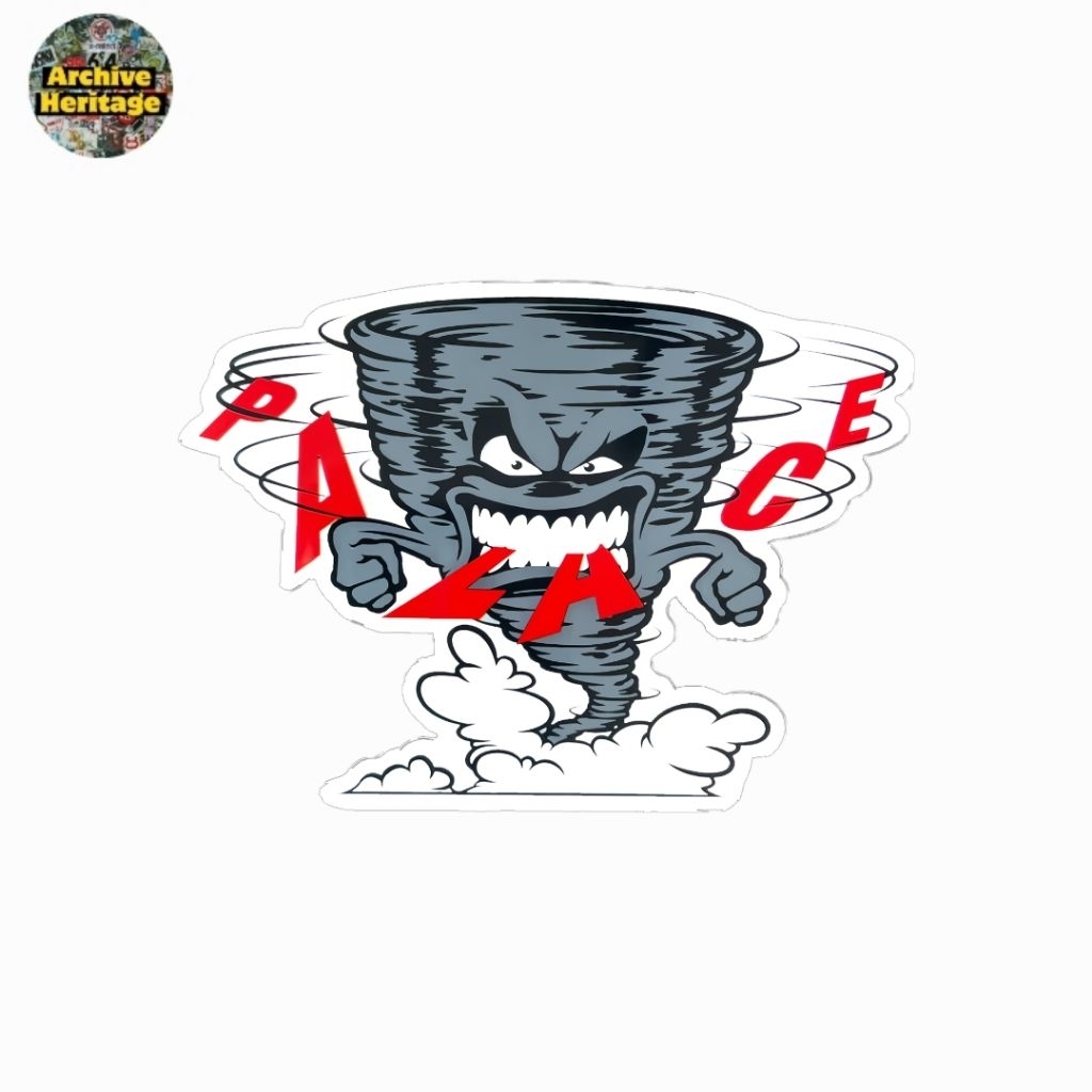 Palace Skateboards สติ๊กเกอร์สตรีททอร์นาโด