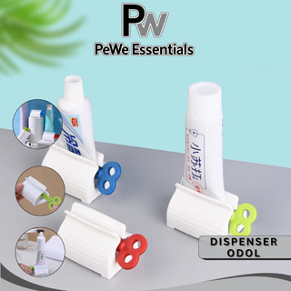 PW - Dispenser Odol Roll Putar – Alat Penjepit & Penggulung Pasta Gigi Manual