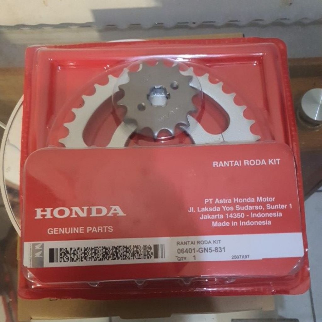 GRAND GEAR SET ONE SET FRONT REAR GEAR AND CHAIN