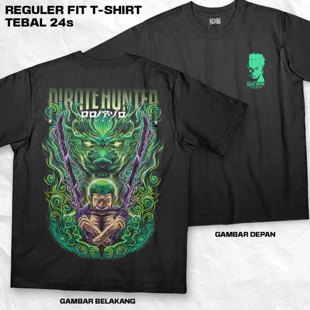 Plus62 Distro - เสื้อยืดซีรีส์อนิเมะต้นฉบับหนา 24s พรีเมี่ยม - ED0087