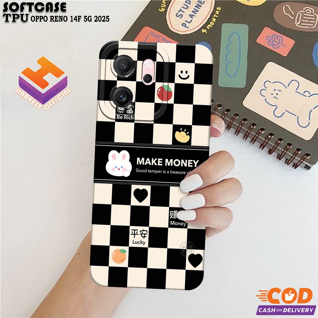 เคส Oppo Reno 14F 5G 2025 ล่าสุด - เคส Oppo Reno 14F 5G Softcase - เคส Pro Camera Softcase - Oppo Re