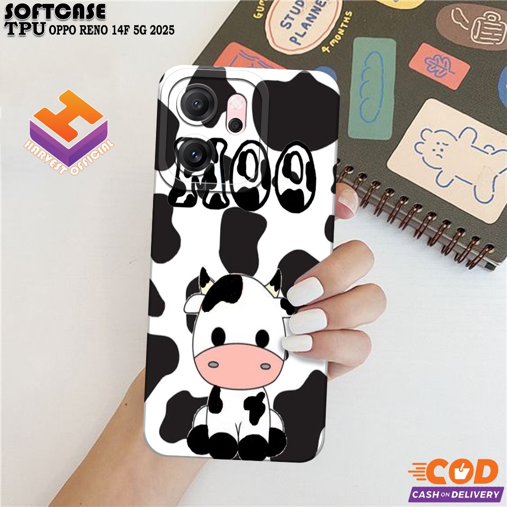 เคส Oppo Reno 14F 5G 2025 ล่าสุด - เคส Oppo Reno 14F 5G Softcase - เคส Pro Camera Softcase - Oppo Re