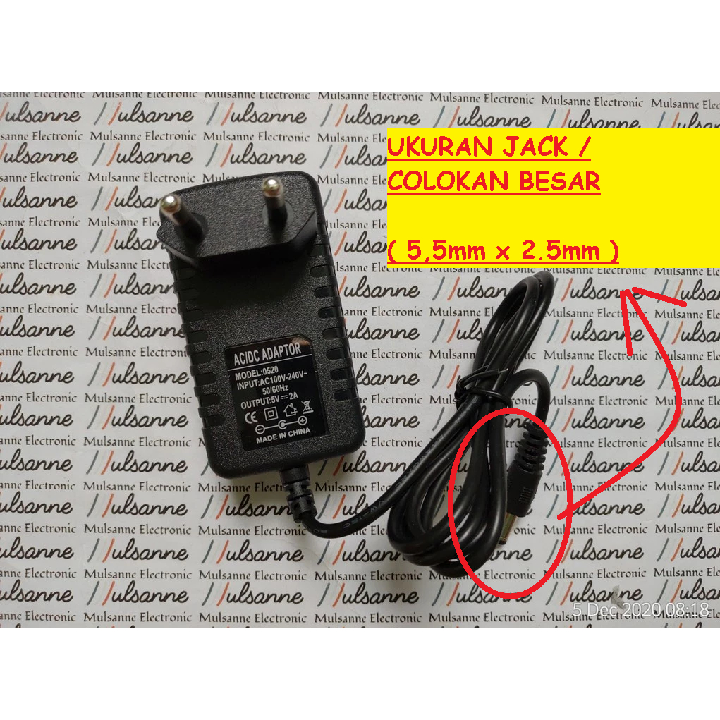 อะแดปเตอร์ 5V 2A****