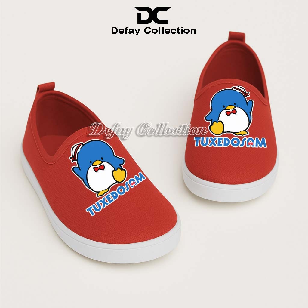 DC Tuxedosam รองเท้าแบบสวมสําหรับเด็กผู้หญิง