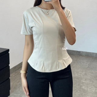 Eiji - Belle Top Fitted - Atasan Basic Wanita