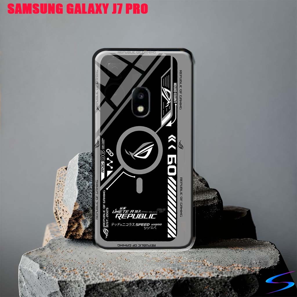 HP ล่าสุด SAMSUNG GALAXY J7 PRO CASE (ROG GAMES) - เคสโทรศัพท์ - Sheishore - Phone Case - Phone Soft