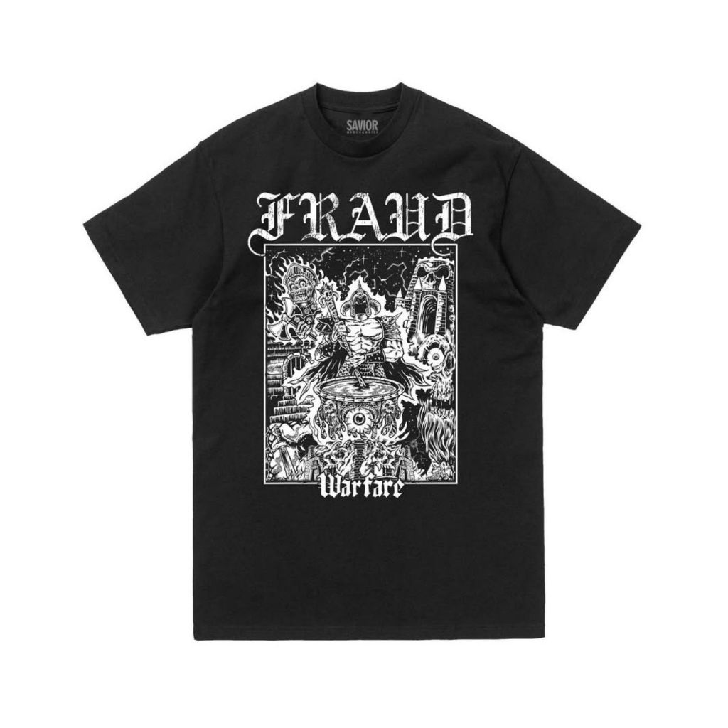 เสื้อยืด Fraud Band อย่างเป็นทางการ - Warfare