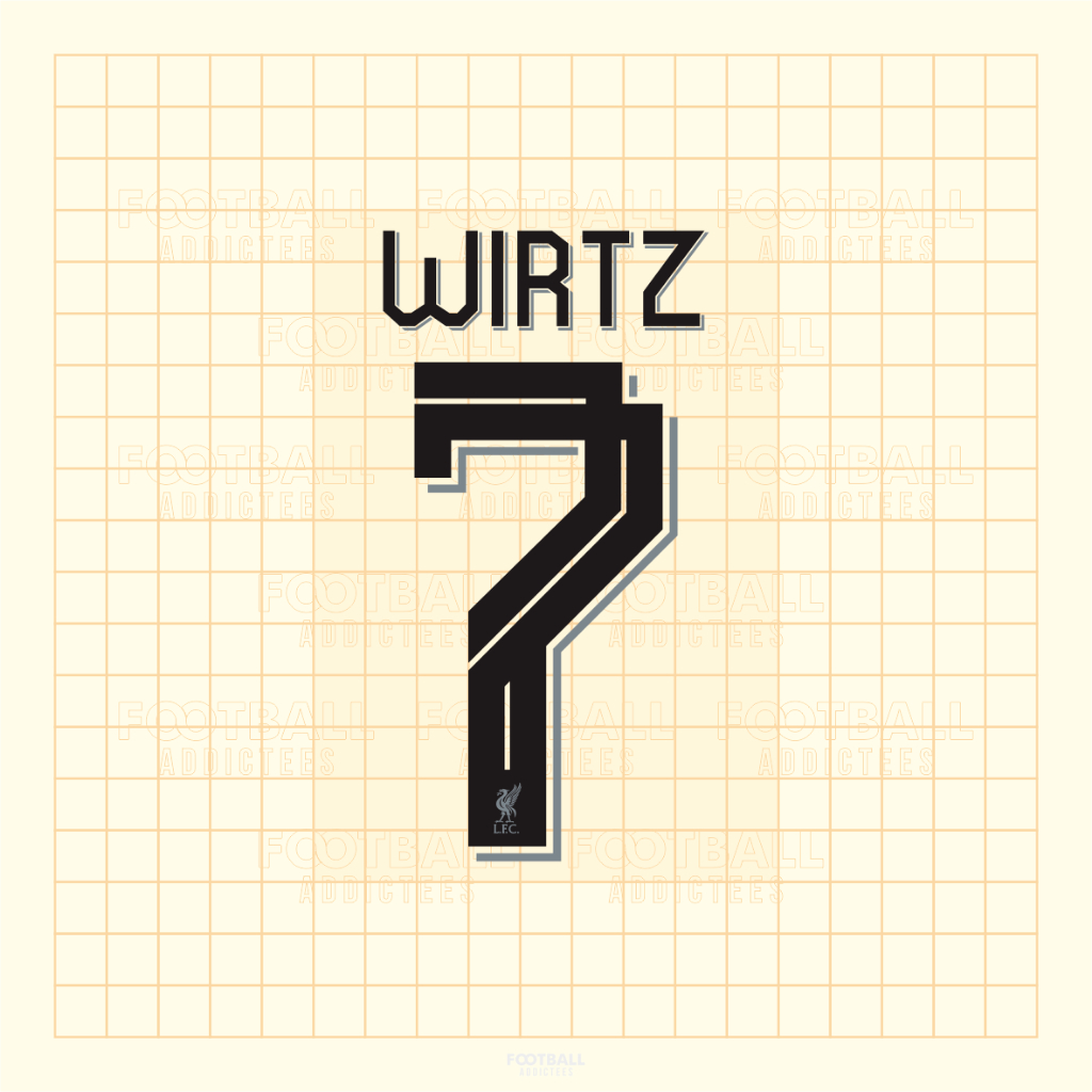 Florian Wirtz ชื่อหลัง 7 เสื้อลิเวอร์พูลถ้วยเยือน
