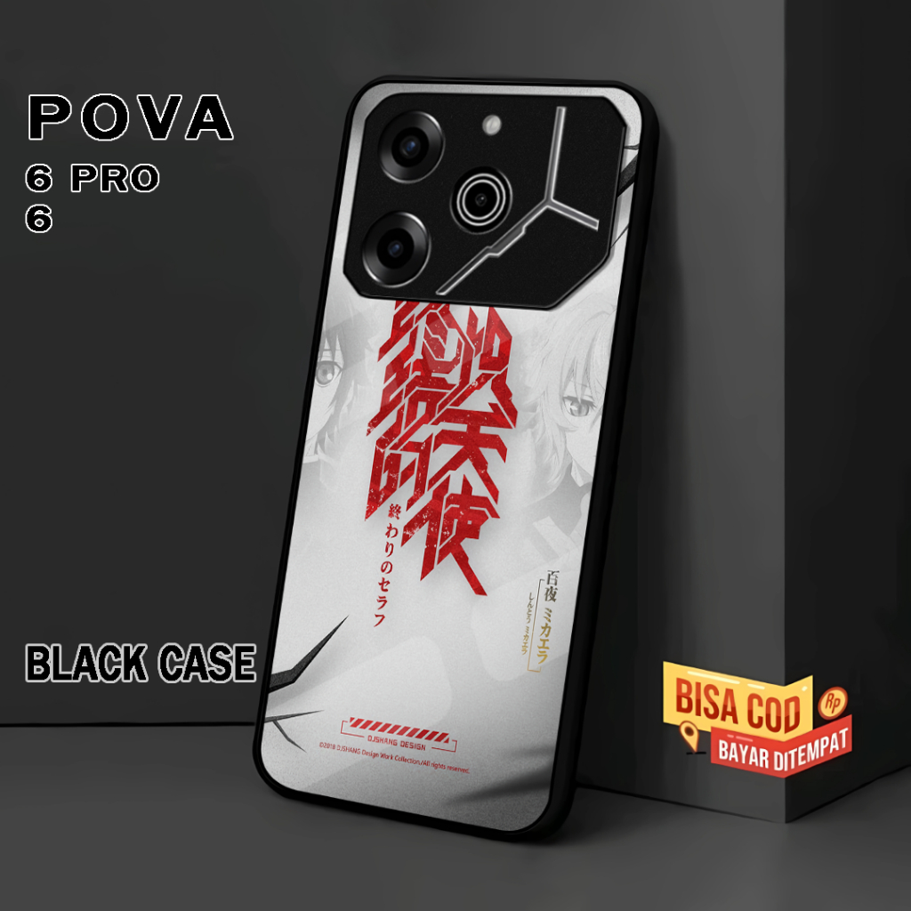 ( RC 6 ) Kesing Case Sofcase Glossy สําหรับ Tecno Pova 6 l Pova 6 Pro 5G พร้อมอะนิเมะ Motif l บทคัดย