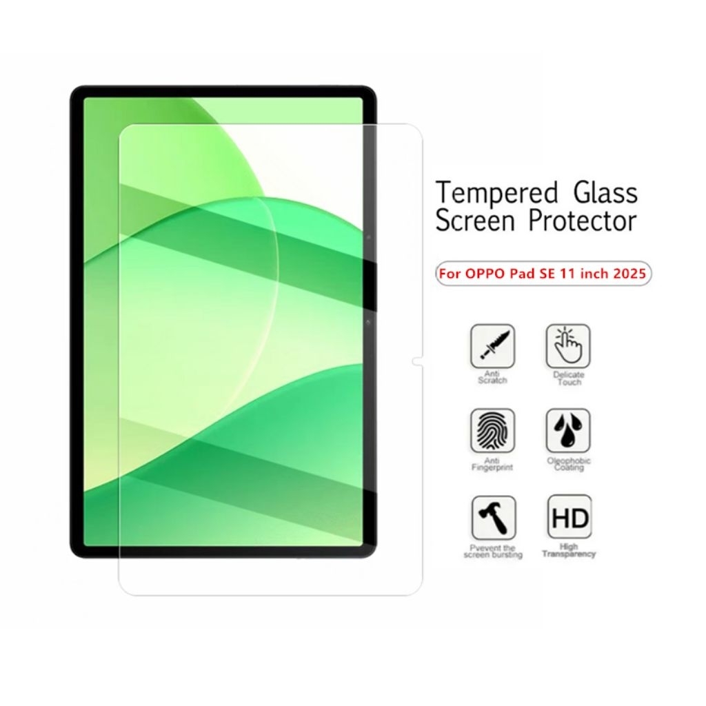 แผ่นป้องกันรอยขีดข่วน Oppo pad SE 11" นิ้ว 2025 / กระจกนิรภัย oppo pad se \ anti-scratch oppo pad se