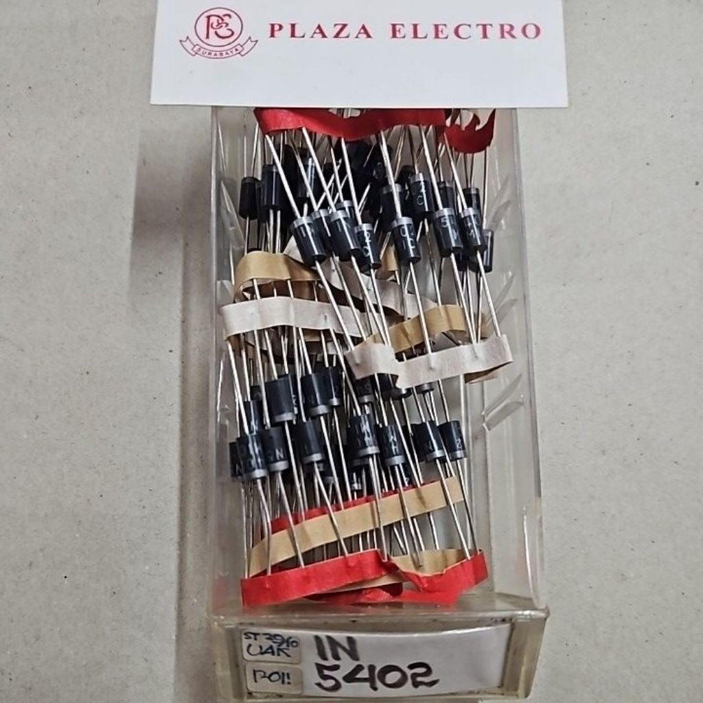 DIODE 1N 5402 IN5402 3A CAMPERE RECTIFIER DIODE 3A IN 5402 MIC ORIGINAL