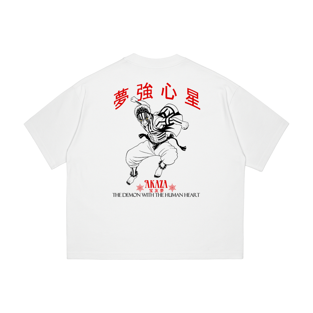 เสื้อยืด Akaza Anime Kimetsu No Yaiba - เสื้อยืดอนิเมะ - เสื้อยืด Akaza Demon Slayer - Unisex