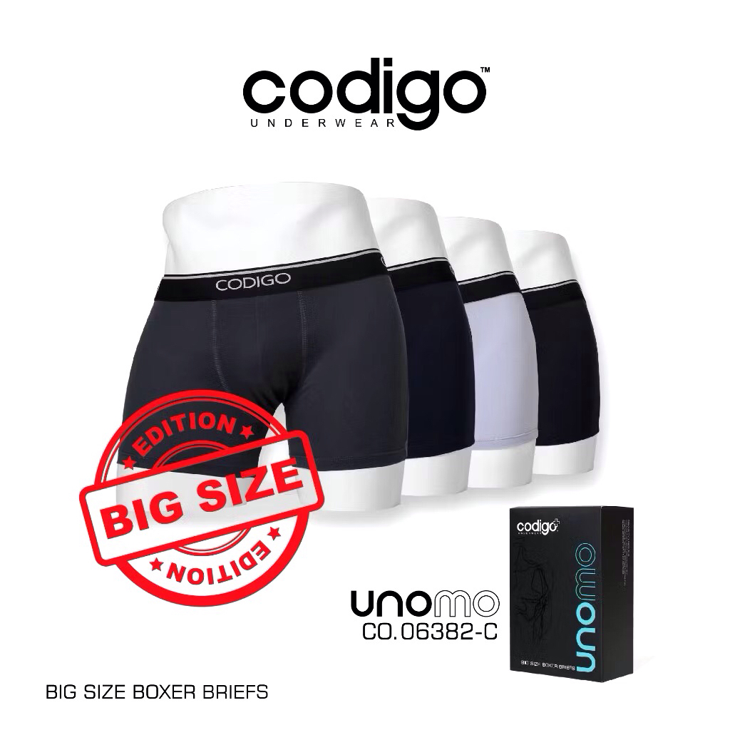 [JM]{123} CD CODIGO BOXER JUMBO UNOMO { 3L, 4L, 5L}