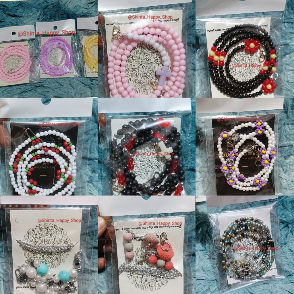 SHS สายคล้องแมส สายคล้องหน้ากาก สร้อยคอหน้ากากสั่งทําพิเศษ