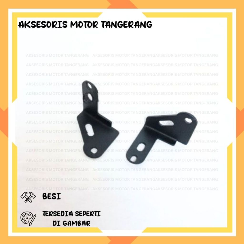 SCOOPY DONAT 2016-2020 FOGLAMP BRACKET D2 LASER LASER LAMP BRACKET SPOTLIGHT HOLDER L V3 BRACKET