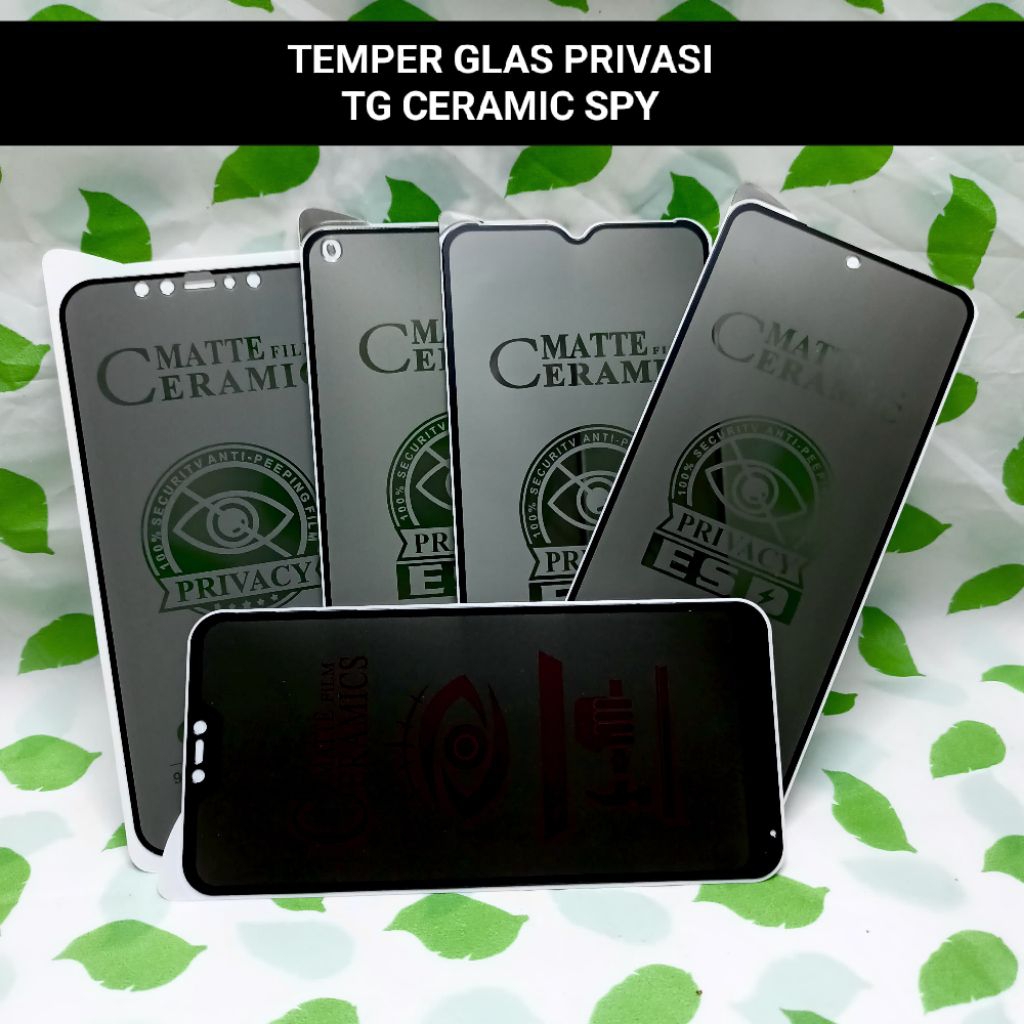 กระจกนิรภัยความเป็นส่วนตัวเซรามิค Matte Spy สําหรับ Redmi 15C 14C 13X 12 4G A5 2025 12C 13 4G 13C 11