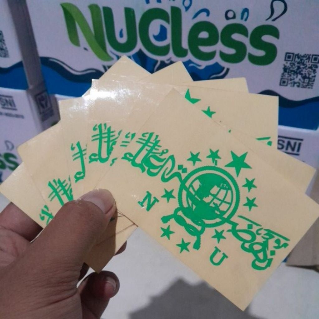 NU สติ๊กเกอร์ Pospor Nyala ขนาดเล็ก