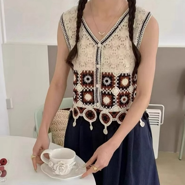 Byvii Vest - เสื้อกั๊กไหมพรม Seon